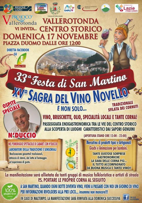 Festa di San Martino a Vallerotonda 2019 (FR) Lazio eventi e sagre Festa di San Martino a Vallerotonda 2019 (FR) Lazio eventi e sagre