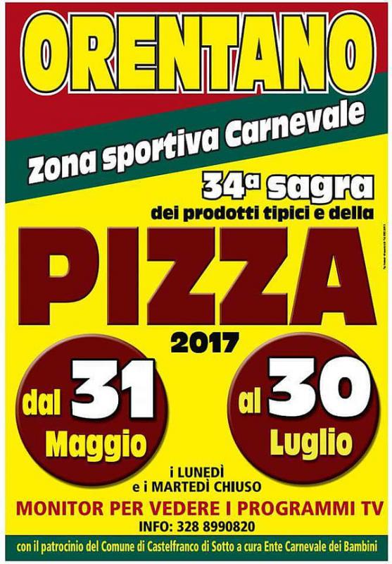 Festa della Pizza a Castelfranco Di Sotto 2017 (PI) Toscana