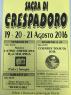 Sagra Di Crespadoro, Edizione 2016 - Crespadoro (VI)