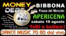 Apericena Con Dance Music Dal Vivo A Bibbona, Concerto Money Debt - Bibbona (LI)