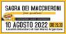 La Sagra Dei Maccheroni A Ghiandaro, Edizione 2022 - San Marco Argentano (CS)
