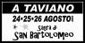 La Sagra Di San Bartolomeo A Taviano, Edizione 2023 - Ventasso (RE)