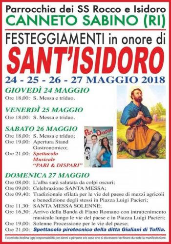 La Festa Di Sant'isidoro A Canneto Sabino - Fara In Sabina