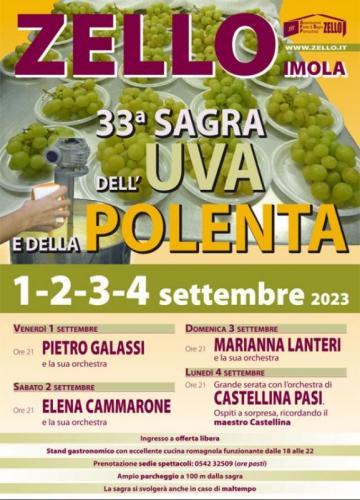 Sagra Dell'uva E Della Polenta A Zello - Imola
