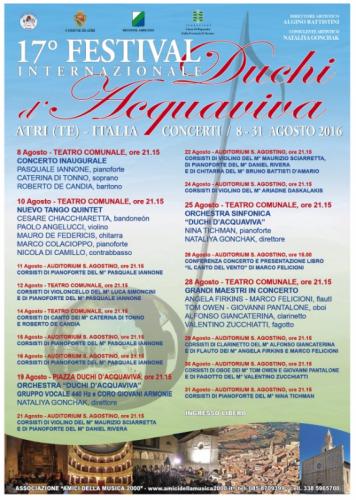 Festival Internazionale Dei Duchi D'acquaviva - Atri