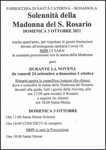 Festa Della Madonna Del Rosario - Bonassola