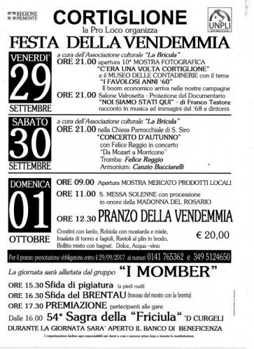 Festa Della Vendemmia - Cortiglione