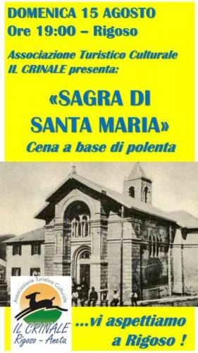 Sagra Di Santa Maria A Rigoso - Monchio Delle Corti