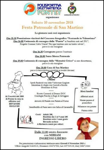 Festa Patronale Di San Martino - Pontey