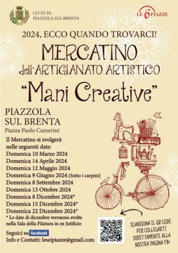 Mercatino Mani Creative A Piazzola Sul Brenta - Piazzola Sul Brenta