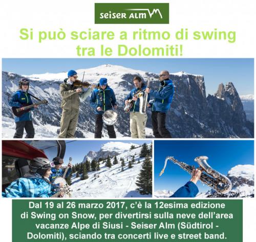 Swing On Snow - Castelrotto