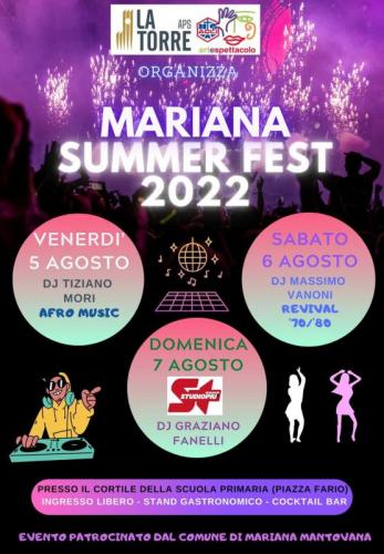 Mariana Summer Fest  - Mariana Mantovana