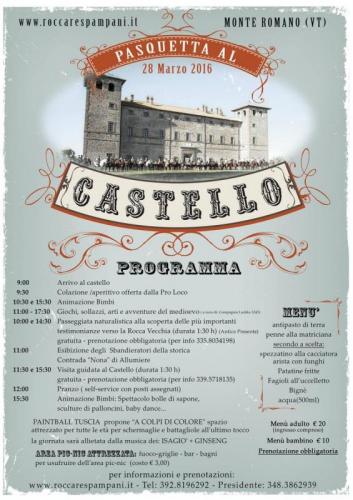 Pasquetta Al Castello Di Roccarespampani - Monte Romano