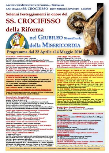 Festa Del S.s. Crocifisso Della Riforma - Cosenza