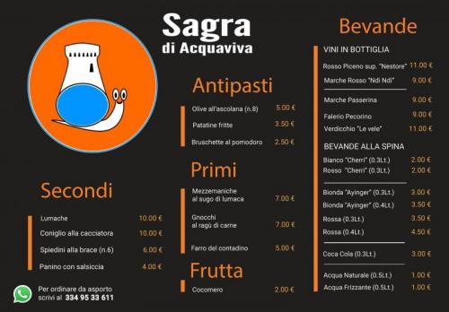 Sagra Lumache A Acquaviva Picena - Acquaviva Picena