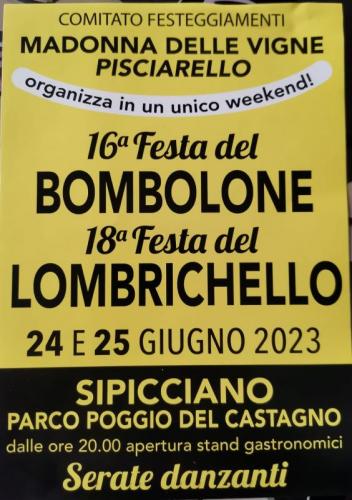  Festa Del Bombolone E Del Lombrichello A Sipicciano - Graffignano