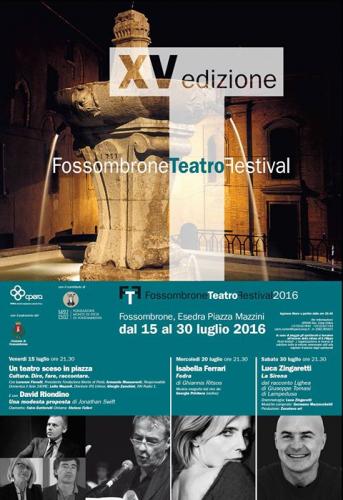 Fossombrone Teatro Festival - Fossombrone