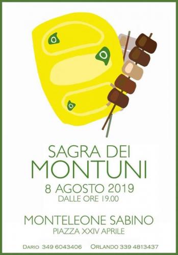 La Sagra Dei Montuni A Monteleone Sabino - Monteleone Sabino