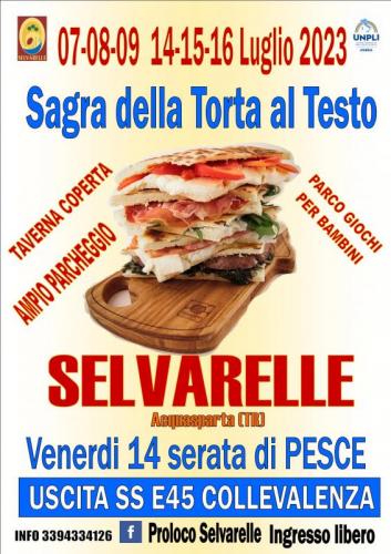 Sagra Della Torta Al Testo - Acquasparta
