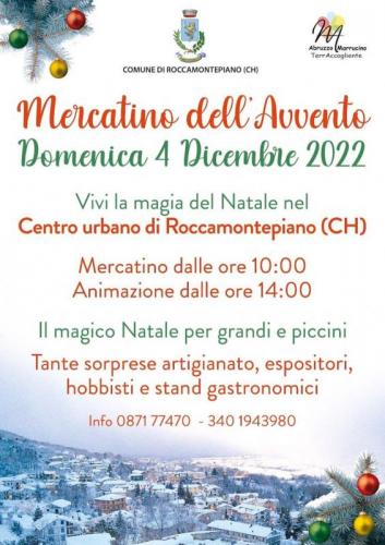 Mercatino Dell’avvento Di Natale A Roccamontepiano - Roccamontepiano
