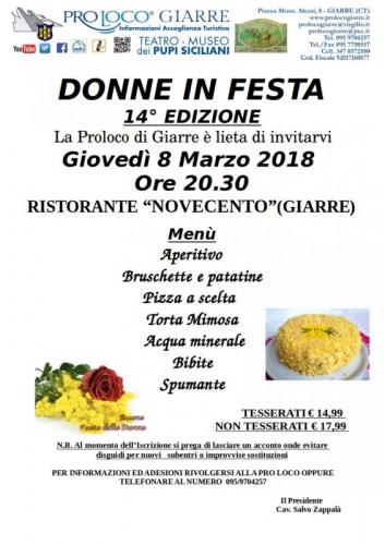 Festa Della Donna - Giarre