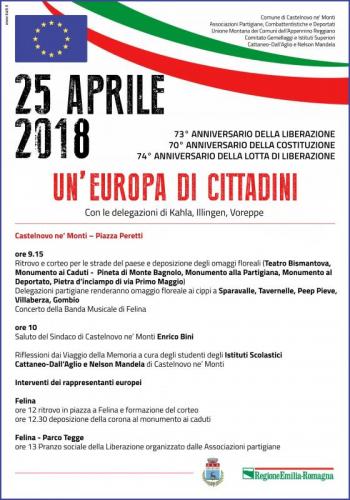 25 Aprile A Castelnovo Ne' Monti - Castelnovo Ne' Monti