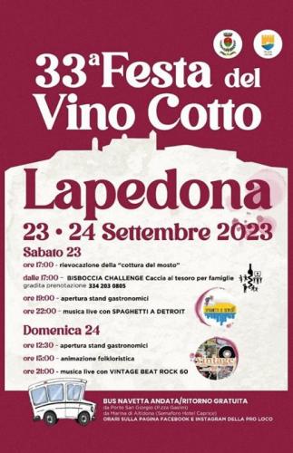 Festa Del Vino Cotto - Lapedona