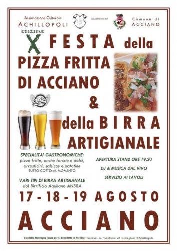 Sagra Della Pizza Fritta - Acciano