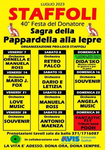 Sagra Della Pappardella Alla Lepre - Santa Croce Sull'arno