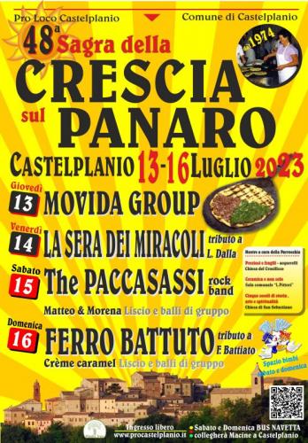 Sagra Della Crescia Sul Panaro A Castelplanio - Castelplanio