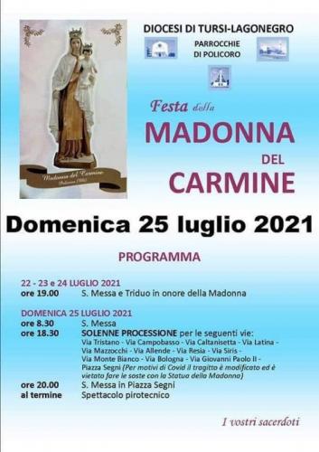 Festa Della Madonna Del Carmine A Policoro - Policoro