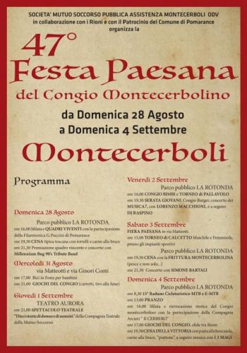 Festa Del Congio Montecerbolino - Pomarance