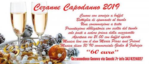 Grande Capodanno Al Cezanne Disco - Genova
