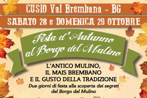 Festa D'autunno Al Borgo Del Mulino - Cusio
