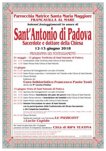 Festa Di Sant'antonio Di Padova - Francavilla Al Mare