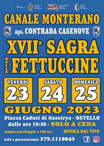 Sagra Delle Fettuccine Paesane - Canale Monterano