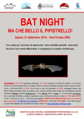 Bat Night - Sant'oreste