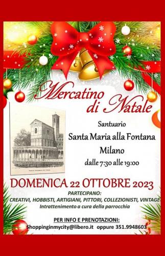 Mercatino Di Natale A Milano - Milano