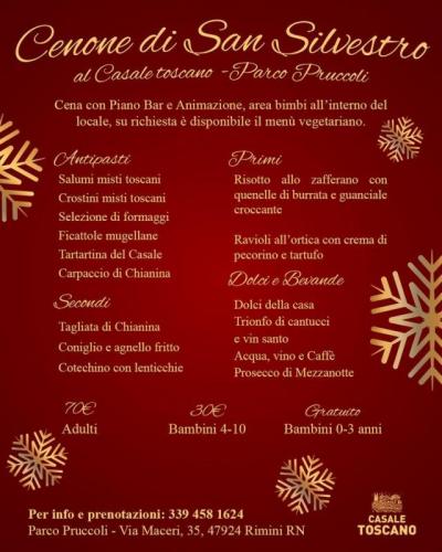 Capodanno Al Casale Toscano Di Rimini - Rimini