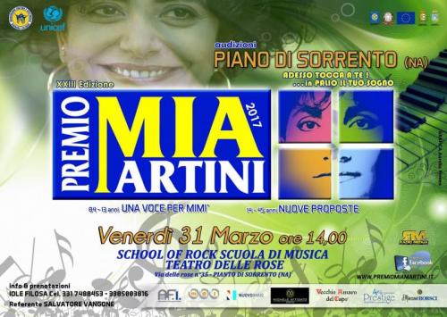 Premio Mia Martini - Piano Di Sorrento