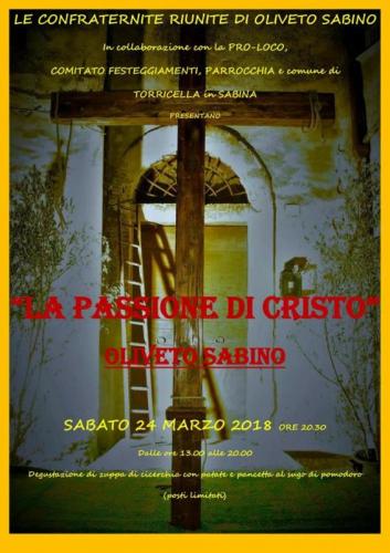 Sacra Rappresentazione Della Passione Di Cristo - Torricella In Sabina