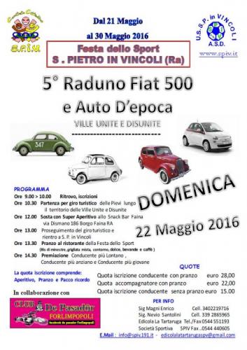 Raduno Fiat 500 - Ravenna