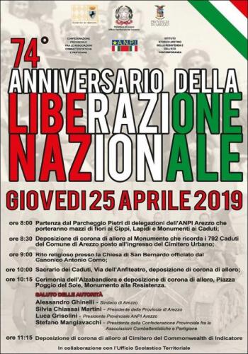 Celebrazioni Per Il 25 Aprile - Arezzo