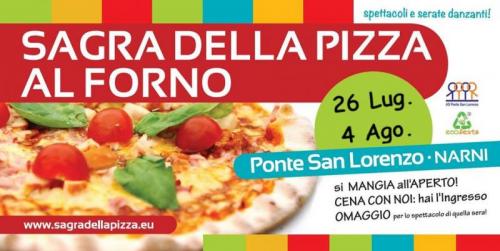 Sagra Della Pizza Al Forno A Ponte San Lorenzo - Narni