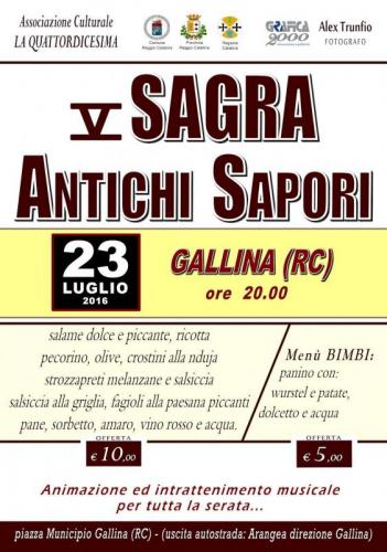 Sagra Antichi Sapori - Reggio Calabria