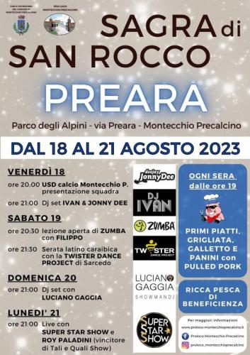 Sagra Di San Rocco - Montecchio Precalcino