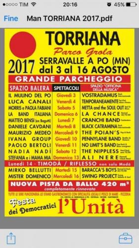 Festa Dell'unità - Serravalle A Po