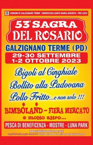 Sagra Del Rosario - Galzignano Terme