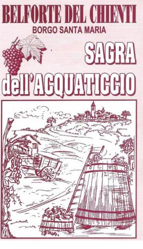 Sagra Dell'acquaticcio Belforte - Belforte Del Chienti