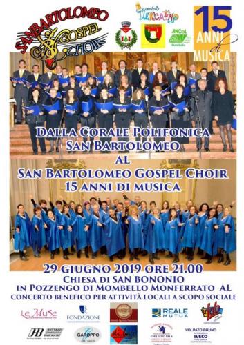 Concerto Del San Bartolomeo Gospel Choir - Mombello Monferrato